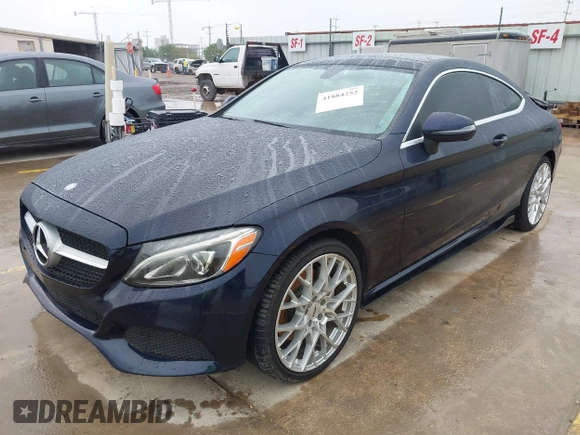 2017 Mercedes-Benz C 300 with VIN WDDWJ4JB2HF515353, listed as a IAAI auction lot 41884252 with 123,661 mi miles and . Bid and sale history available at DreamBid. Image 17.