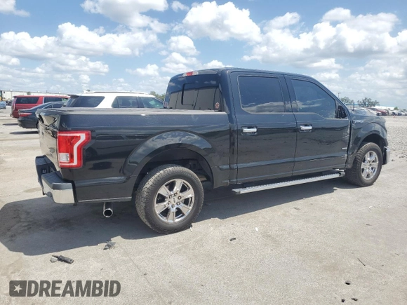2015 Ford F-150 XL with VIN 1FTEW1CP0FFC58687, listed as a Copart auction lot 55101825 with 107,942 mi miles and Salvage Title. Bid and sale history available at DreamBid. Image 3.