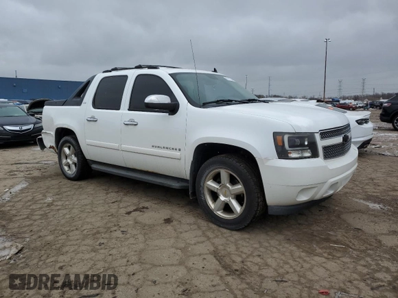 2008 Chevrolet Avalanche LT w/3LT with VIN 3GNFK12358G129724, listed as a Copart auction lot 87411564 with 176,056 mi miles and Clean Title. Bid and sale history available at carsss.com. Image 4.