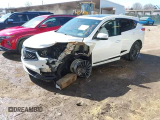 2022 Acura RDX PMC Edition with VIN 5J8TC2H88NL001219, listed as a IAAI auction lot 41749248 with 47,484 mi miles. Bid and sale history available at carsss.com. Image 17.