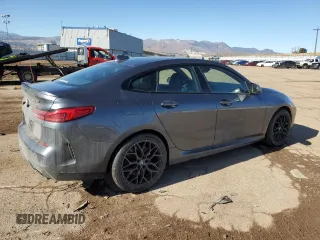 2020 BMW 2 Series M235i xDrive with VIN WBA13AL08L7F58414, listed as a Copart auction lot 42387115 with 60,835 mi miles and Salvage Title. Bid and sale history available at carsss.com. Image 3.