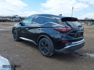 2020 Nissan Murano SV with VIN 5N1AZ2BS7LN126105, listed as a IAAI auction lot 41933070 with 56,069 mi miles. Bid and sale history available at carsss.com. Image 3.