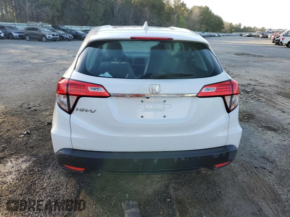 2021 Honda HR-V LX with VIN 3CZRU5H36MM734839, listed as a Copart auction lot 49381435 with 72,264 mi miles and Salvage Title. Bid and sale history available at carsss.com. Image 6.