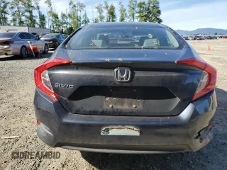 2016 Honda Civic EX with VIN 19XFC2F76GE247803, listed as a Copart auction lot 55691015 with 82,120 mi miles and Salvage Title. Bid and sale history available at DreamBid. Image 6.