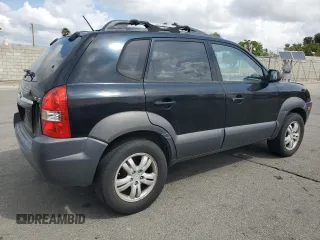 2006 Hyundai Tucson GLS with VIN KM8JN12D46U361496, listed as a Copart auction lot 51490215 with 184,077 mi miles and Clean Title. Bid and sale history available at carsss.com. Image 3.
