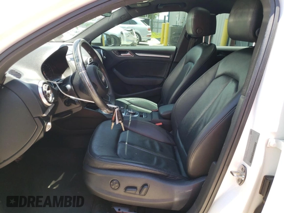 2016 Audi A3 2.0T Premium with VIN WAUB8GFF1G1102009, listed as a Copart auction lot 63393403 with 82,713 mi miles. Bid and sale history available at carsss.com. Image 7.
