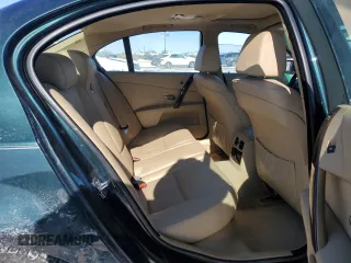 2007 BMW 5 Series 525i with VIN WBANE53537CW67100, listed as a Copart auction lot 45993465 with 145,939 mi miles and Salvage Title. Bid and sale history available at carsss.com. Image 11.