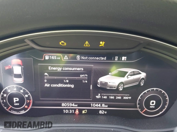 2018 Audi A4 Premium Plus с VIN WAUENAF48JA058244, выставлен на аукционе IAAI как лот 42279986 с пробегом 80 594 миль миль и . История ставок и продаж доступна на DreamBid. Изображение 7.