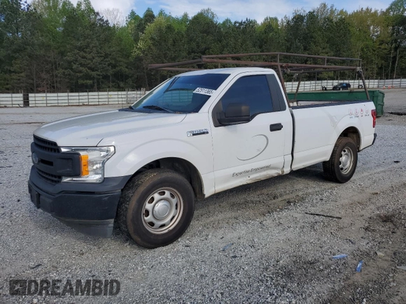 2020 Ford F-150 XL with VIN 1FTMF1C54LKD52729, listed as a Copart auction lot 52511365 with 165,123 mi miles and Clean Title. Bid and sale history available at carsss.com. Image 1.