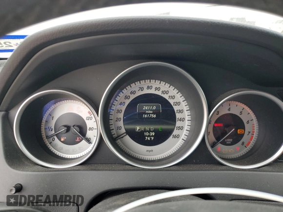 2013 Mercedes-Benz C-Class C 250 Sport with VIN WDDGF4HB8DR295219, listed as a Copart auction lot 53658575 with 161,756 mi miles and Salvage Title. Bid and sale history available at carsss.com. Image 9.