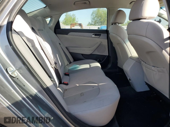 2018 Hyundai Sonata SE with VIN 5NPE24AF8JH657479, listed as a Copart auction lot 52209365 with 119,583 mi miles and Salvage Title. Bid and sale history available at carsss.com. Image 10.