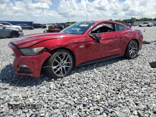 2015 Ford Mustang GT с VIN 1FA6P8CF3F5350583, выставлен на аукционе Copart как лот 61400055 с пробегом 74 404 миль миль и На запчасти • Non repairable. История ставок и продаж доступна на DreamBid. Изображение 1.