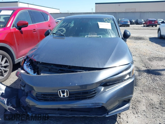 2023 Honda Civic Sedan Sport with VIN 2HGFE2F5XPH516156, listed as a IAAI auction lot 41655595 with 23,205 mi miles. Bid and sale history available at carsss.com. Image 13.