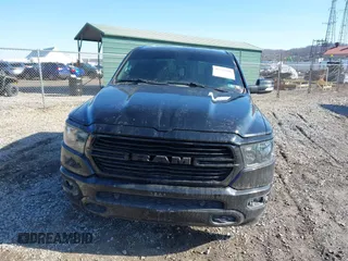 2019 Ram 1500 Big Horn/Lone Star with VIN 1C6RRFFG6KN881465, listed as a IAAI auction lot 41737348 with 80,110 mi miles. Bid and sale history available at carsss.com. Image 12.