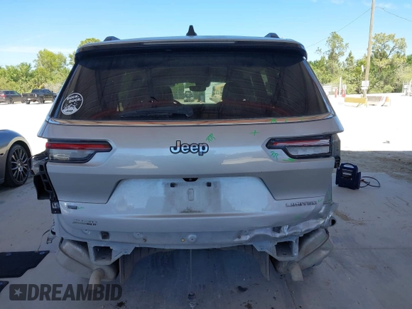 2022 Jeep Grand Cherokee Limited z VIN 1C4RJJBG1N8521340, wystawiony jako IAAI lot #41854441 z przebiegiem 58 354 mil mil oraz . Historia ofert i sprzedaży dostępna na DreamBid. Obrazek 17.