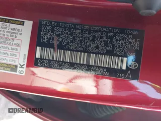 2007 Toyota Camry CE with VIN JTNBE46K173065969, listed as a IAAI auction lot 42036785 with 259,386 mi miles and . Bid and sale history available at DreamBid. Image 9.