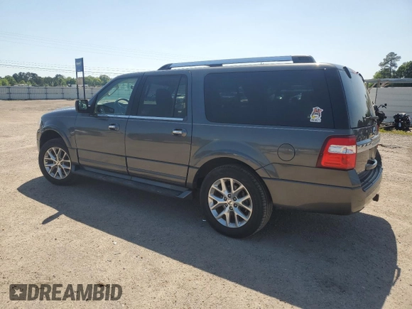 2017 Ford Expedition Max Limited с VIN 1FMJK1KT7HEA61805, выставлен на аукционе Copart как лот 52711135 с пробегом 121 896 миль миль и Списание • Salvage title. История ставок и продаж доступна на DreamBid. Изображение 2.