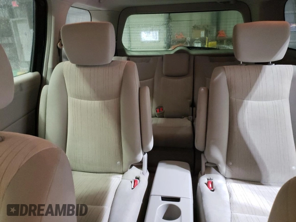 2013 Nissan Quest LE with VIN JN8AE2KP5D9063886, listed as a Copart auction lot 43805805 with 187,942 mi miles and Clean title. Bid and sale history available at DreamBid. Image 10.
