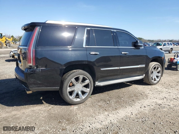 2015 Cadillac Escalade Luxury with VIN 1GYS3MKJ5FR642385, listed as a Copart auction lot 45521175 with 194,448 mi miles and Clean Title. Bid and sale history available at carsss.com. Image 3.