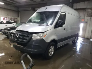 2024 Mercedes-Benz Sprinter with VIN W1Y4NBHY5RT167874, listed as a Copart auction lot 45601285 with 17,494 mi miles and Salvage Title. Bid and sale history available at DreamBid. Image 1.