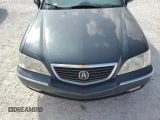 2003 Acura RL with VIN JH4KA96513C000734, listed as a Copart auction lot 75323844 with 0 mi miles and Salvage Title. Bid and sale history available at carsss.com. Image 11.