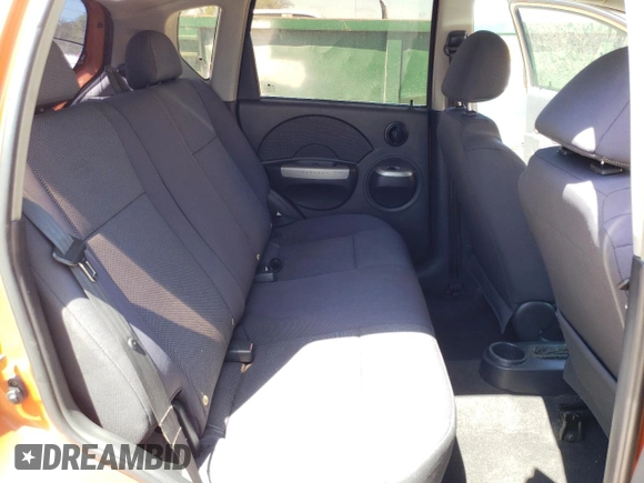 2006 Chevrolet Aveo LT with VIN KL1TG66636B667625, listed as a Copart auction lot 53377665 with 141,633 mi miles and Salvage title. Bid and sale history available at DreamBid. Image 10.