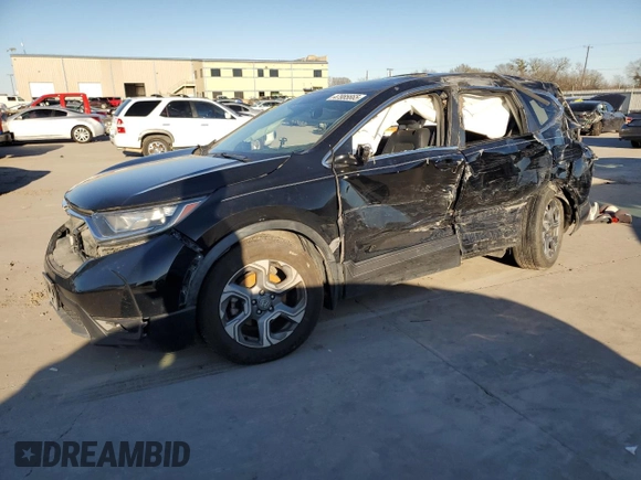 2019 Honda CR-V EX-L with VIN 5J6RW1H86KA040788, listed as a Copart auction lot 47985665 with 114,329 mi miles and Salvage Title. Bid and sale history available at carsss.com. Image 1.