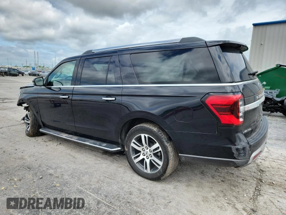 2022 Ford Expedition Max Limited z VIN 1FMJK2AT2NEA57566, wystawiony jako Copart lot #58993535 z przebiegiem 130 913 mil mil oraz Szkoda całkowita • Salvage title. Historia ofert i sprzedaży dostępna na DreamBid. Obrazek 2.