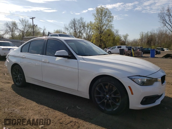 2016 BMW 3 Series 320i xDrive with VIN WBA8E5G51GNT40626, listed as a Copart auction lot 53555795 with 95,446 mi miles and Salvage Title. Bid and sale history available at carsss.com. Image 4.