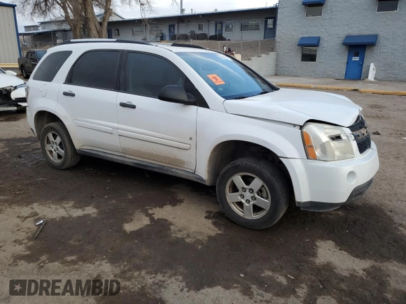 2008 Chevrolet Equinox LS with VIN 2CNDL23F186058430, listed as a Copart auction lot 86536524 with 107,592 mi miles and Salvage Title. Bid and sale history available at carsss.com. Image 4.
