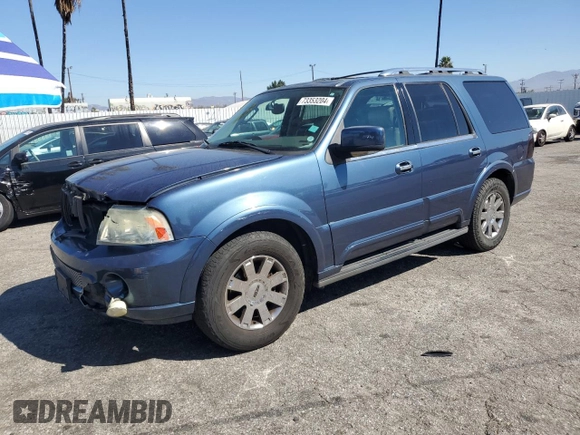 2004 Lincoln Navigator Luxury with VIN 5LMFU27R24LJ39025, listed as a Copart auction lot 73353204 with 165,670 mi miles and Salvage Title. Bid and sale history available at carsss.com. Image 1.