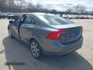 2016 Volvo S60 T5 Drive-E Premier with VIN YV126MFK0G2413469, listed as a IAAI auction lot 41726912 with 39,182 mi miles. Bid and sale history available at carsss.com. Image 3.