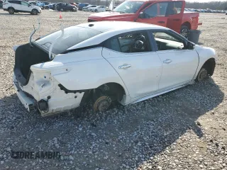2020 Nissan Maxima Platinum with VIN 1N4AA6FVXLC366547, listed as a Copart auction lot 45569995 with 23,124 mi miles and Salvage Title. Bid and sale history available at DreamBid. Image 3.