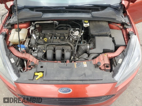 2018 Ford Focus SE with VIN 1FADP3F26JL308996, listed as a Copart auction lot 53331445 with 118,885 mi miles and Salvage Title. Bid and sale history available at DreamBid. Image 12.