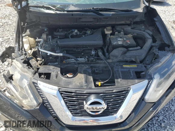 2017 Nissan Rogue SV z VIN KNMAT2MT6HP501456, wystawiony jako Copart lot #55625395 z przebiegiem Nie podano mil oraz Szkoda całkowita • Salvage title. Historia ofert i sprzedaży dostępna na DreamBid. Obrazek 12.