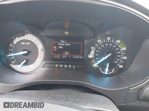 2017 Ford Fusion SE with VIN 3FA6P0H75HR221571, listed as a IAAI auction lot 42452297 with 91,354 mi miles and . Bid and sale history available at DreamBid. Image 7.