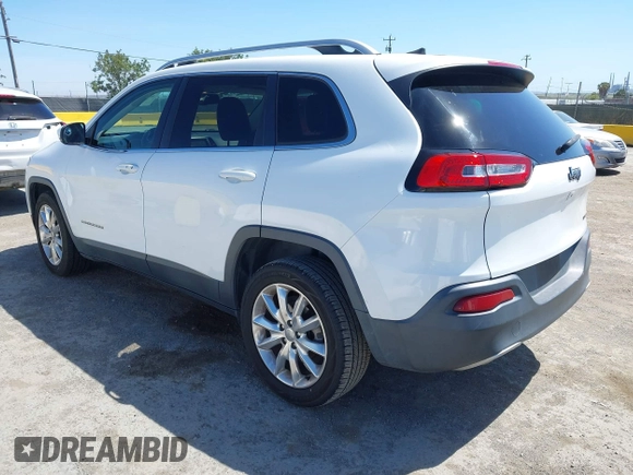 2017 Jeep Cherokee Limited z VIN 1C4PJLDB3HW516242, wystawiony jako IAAI lot #42267055 z przebiegiem 159 856 mil mil oraz . Historia ofert i sprzedaży dostępna na DreamBid. Obrazek 3.
