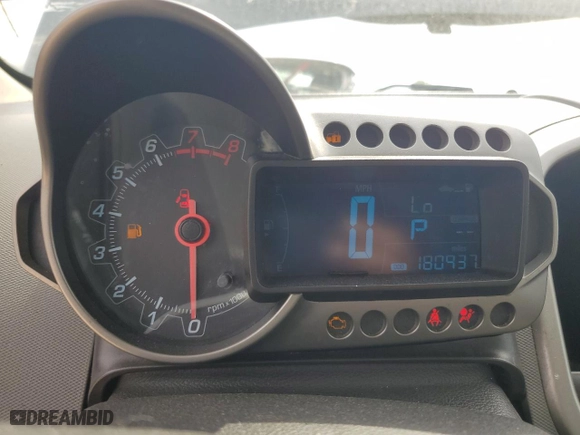 2013 Chevrolet Sonic LT with VIN 1G1JC5SH1D4141906, listed as a Copart auction lot 51786685 with 180,937 mi miles and Salvage Title. Bid and sale history available at carsss.com. Image 9.