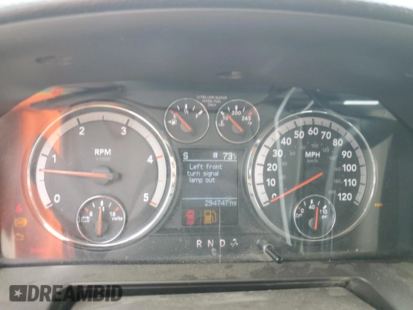 2010 Dodge Ram 2500 SLT with VIN 3D7UT2CL5AG118168, listed as a Copart auction lot 60863934 with 294,747 mi miles and Salvage Title. Bid and sale history available at carsss.com. Image 9.