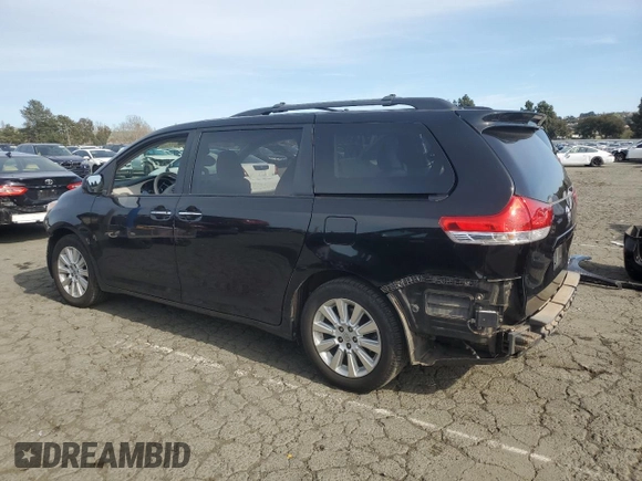 2014 Toyota Sienna Ltd with VIN 5TDDK3DC5ES093054, listed as a Copart auction lot 49919705 with 103,533 mi miles and Salvage Title. Bid and sale history available at carsss.com. Image 2.