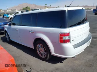 2016 Ford Flex SEL with VIN 2FMHK6C85GBA12635, listed as a IAAI auction lot 40715147 with 104,573 mi miles. Bid and sale history available at carsss.com. Image 3.