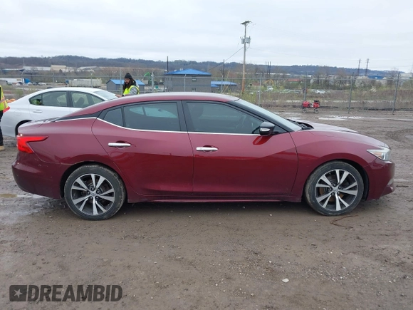 2017 Nissan Maxima SV with VIN 1N4AA6AP9HC372792, listed as a IAAI auction lot 41953278 with 112,250 mi miles and . Bid and sale history available at DreamBid. Image 13.