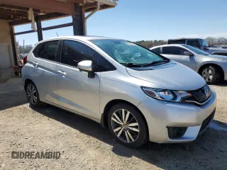 2015 Honda Fit EX-L with VIN 3HGGK5H87FM749384, listed as a Copart auction lot 50258455 with 73,079 mi miles and Salvage Title. Bid and sale history available at carsss.com. Image 4.