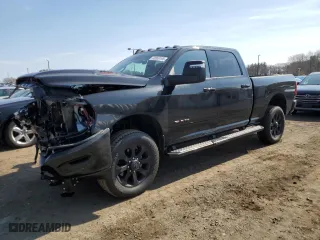 2024 Ram 2500 Laramie with VIN 3C6UR5FJ1RG103271, listed as a Copart auction lot 48850195 with 7,930 mi miles and Salvage Title. Bid and sale history available at carsss.com. Image 1.