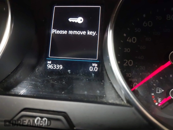 2018 Volkswagen Tiguan S with VIN 3VV0B7AX5JM104191, listed as a IAAI auction lot 42492503 with 96,339 mi miles and . Bid and sale history available at DreamBid. Image 15.