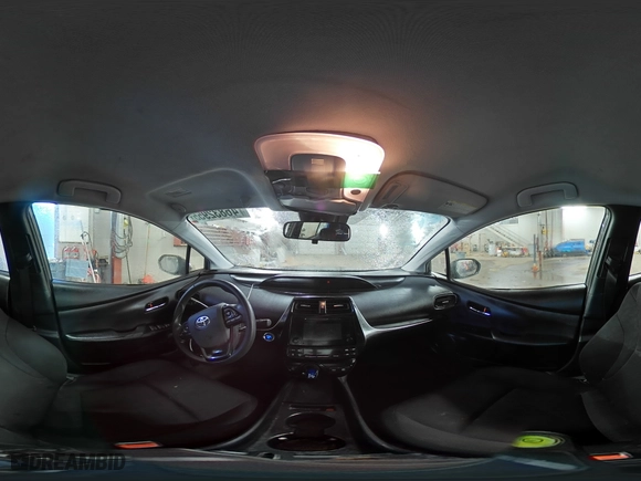2019 Toyota Prius L Eco with VIN JTDKARFU0K3091731, listed as a Copart auction lot 46832955 with 98,327 mi miles and Salvage Title. Bid and sale history available at carsss.com. Image 14.
