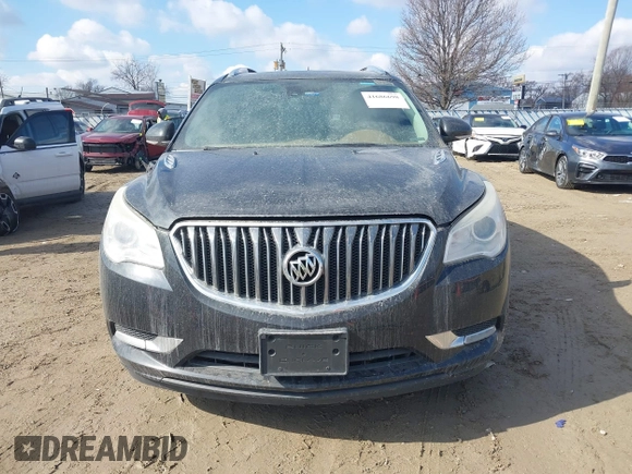 2014 Buick Enclave Leather with VIN 5GAKRBKD6EJ172482, listed as a IAAI auction lot 41686698 with 73,034 mi miles and . Bid and sale history available at DreamBid. Image 13.