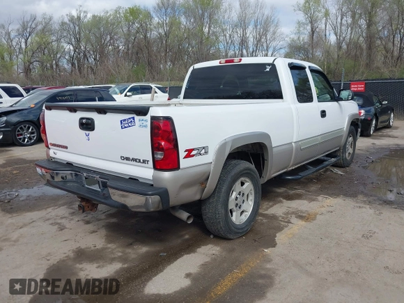 2005 Chevrolet Silverado 1500 Z71 with VIN 1GCEK19Z15Z182852, listed as a IAAI auction lot 41891082 with 182,839 mi miles and . Bid and sale history available at DreamBid. Image 4.