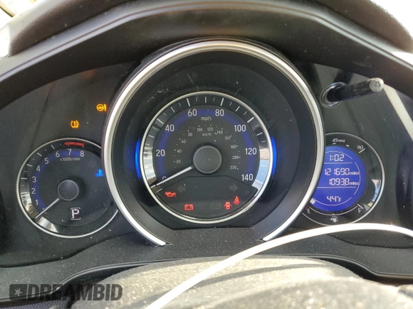 2015 Honda Fit LX with VIN 3HGGK5H51FM714796, listed as a Copart auction lot 83174244 with 121,690 mi miles and Salvage Title. Bid and sale history available at carsss.com. Image 9.