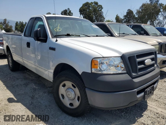 2008 Ford F-150 XL with VIN 1FTRF122X8KC43003, listed as a Copart auction lot 58430755 with 137,378 mi miles and Clean title. Bid and sale history available at DreamBid. Image 4.